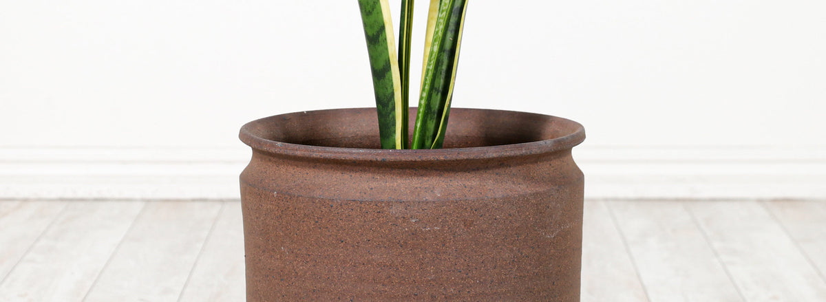 California Modern Pro Artisan Stoneware Planter by David Cressey
