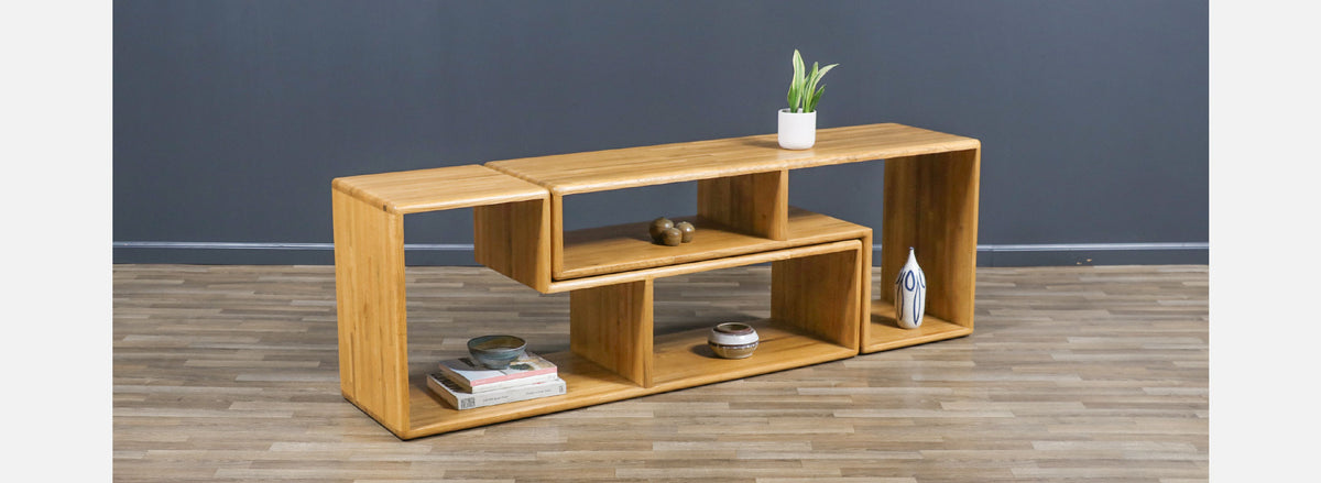 Mid-Century Modern Modular Credenza / Bookshelves System