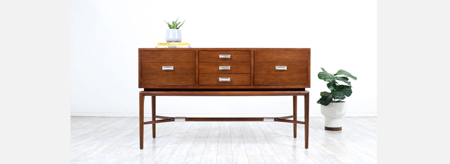California Modern Console Table by Maurice Bailey for Monteverdi-Young
