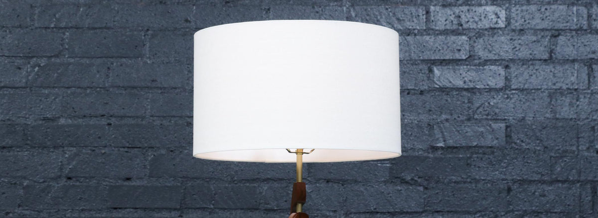 Mid-Century Sculpted Table Lamp by Roller Lamp Co.