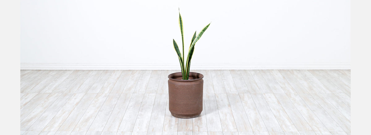 California Modern Pro Artisan Stoneware Planter by David Cressey