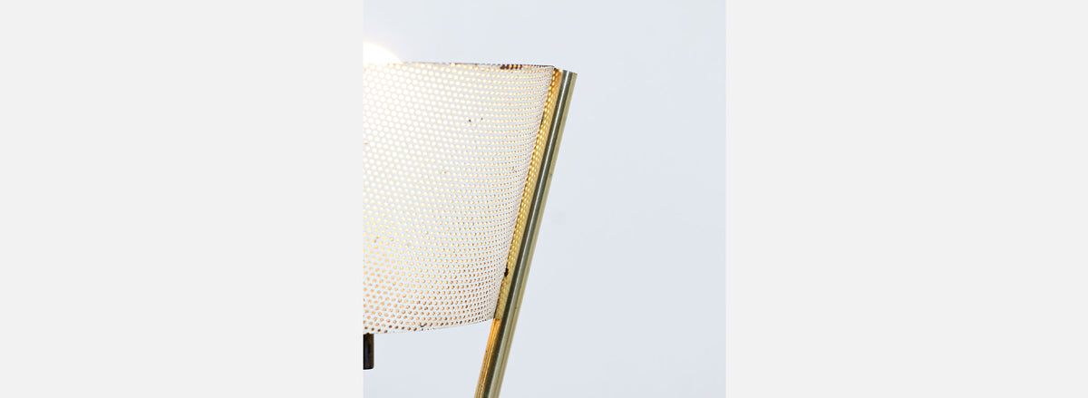 Robert Sonneman Tripod Brass Floor Lamp for Lightolier