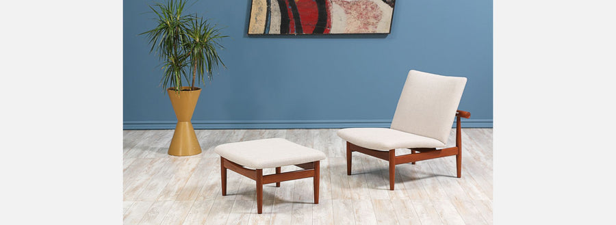 Finn Juhl 'Japan' Model #137 Lounge Chair for France & Son