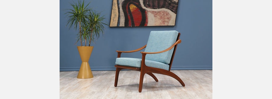 Arne Hovmand-Olsen Teak Lounge Chair for Mogens Kold