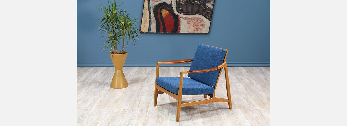 Tove & Edvard Kindt-Larsen Teak Lounge Chair for France & Daverkosen