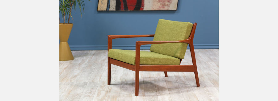 Folke Ohlsson Model 75-C Teak Lounge Chair for Dux 2