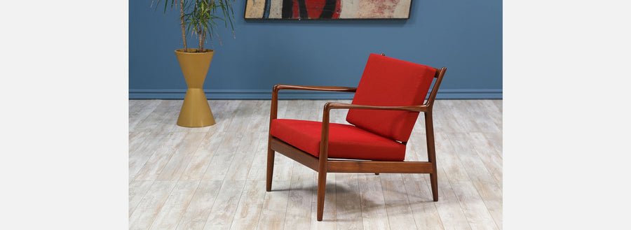 Folke Ohlsson Model 1043-C Lounge Chair for Dux