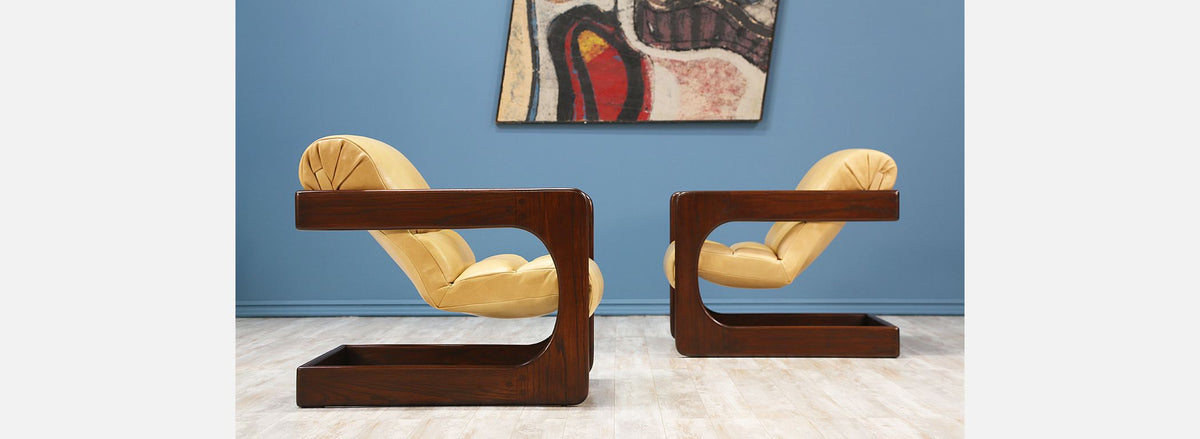 Lou Hodges Lounge Chairs for California Design Group