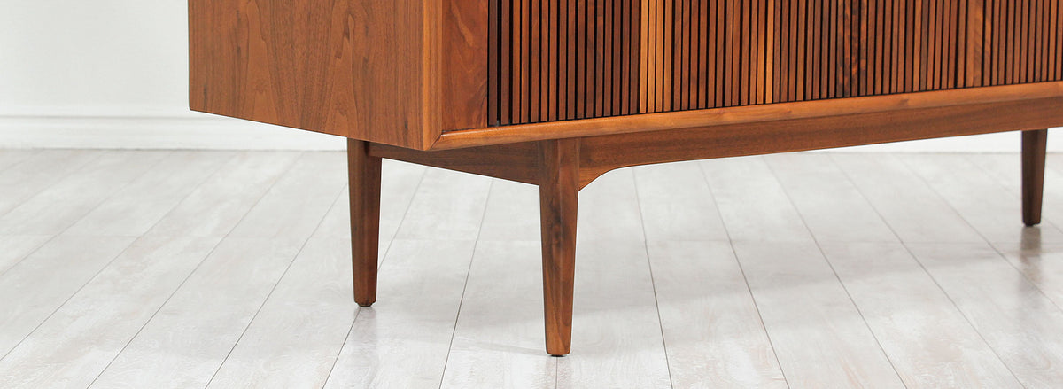 Kipp Stewart ”Declaration” Tambour-Door Credenza for Drexel