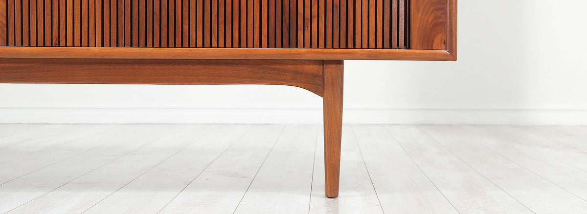 Kipp Stewart ”Declaration” Tambour-Door Credenza for Drexel