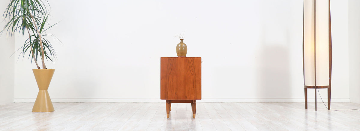 Børge Mogensen Compact Teak Credenza for Søborg Møbler