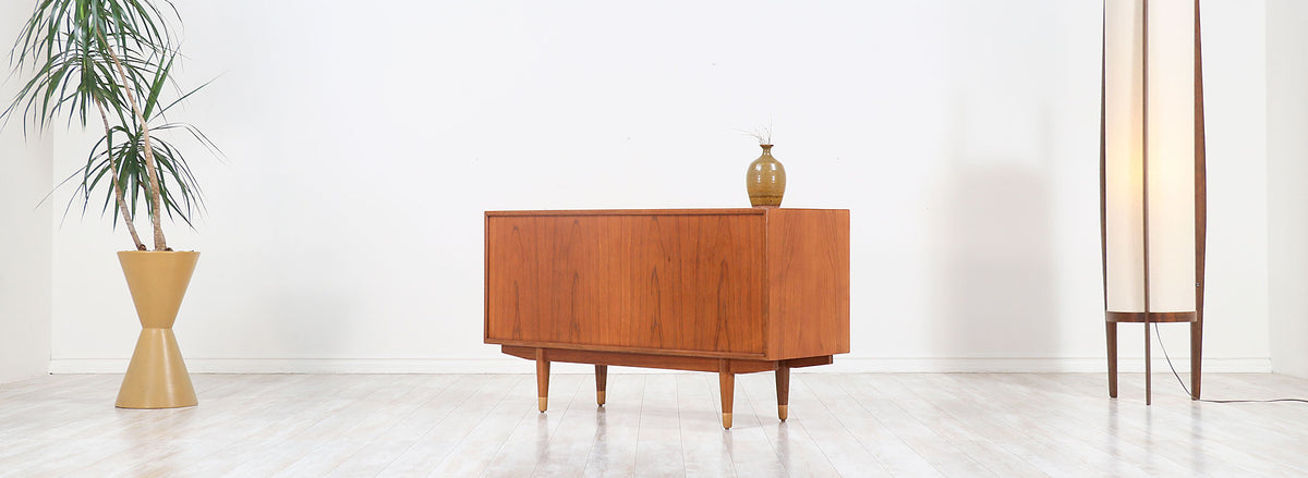 Børge Mogensen Compact Teak Credenza for Søborg Møbler