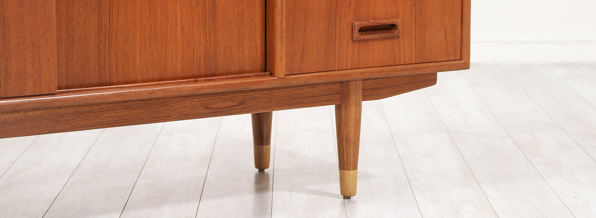 Børge Mogensen Compact Teak Credenza for Søborg Møbler