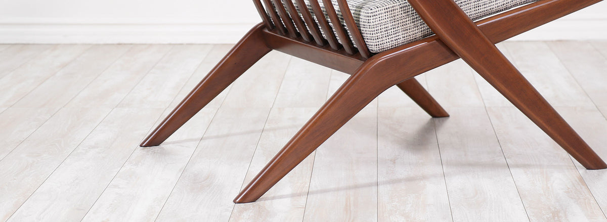 Pair of Folke Ohlsson "Scissor" Lounge Chairs for Dux