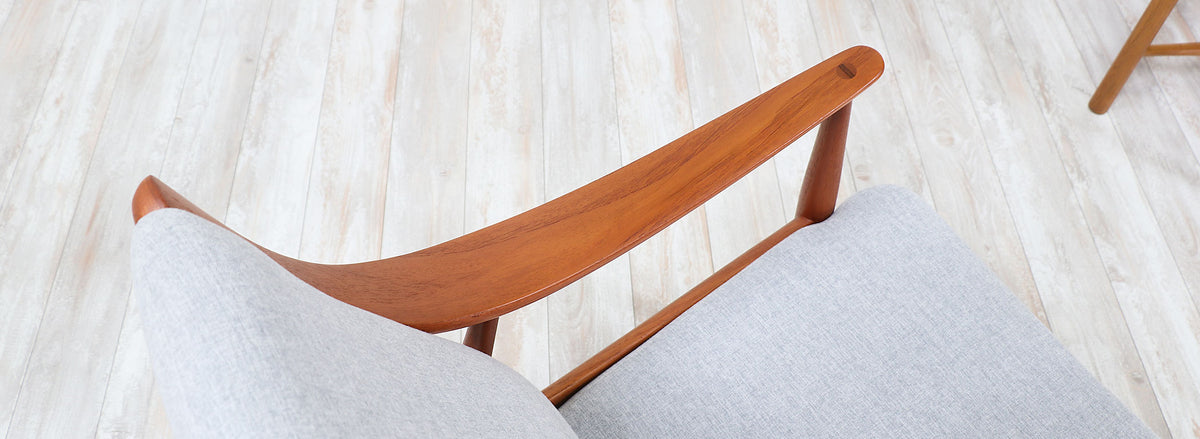 Peter Hvidt & Orla Mølgaard-Nielsen Lounge Chairs for France & Søn