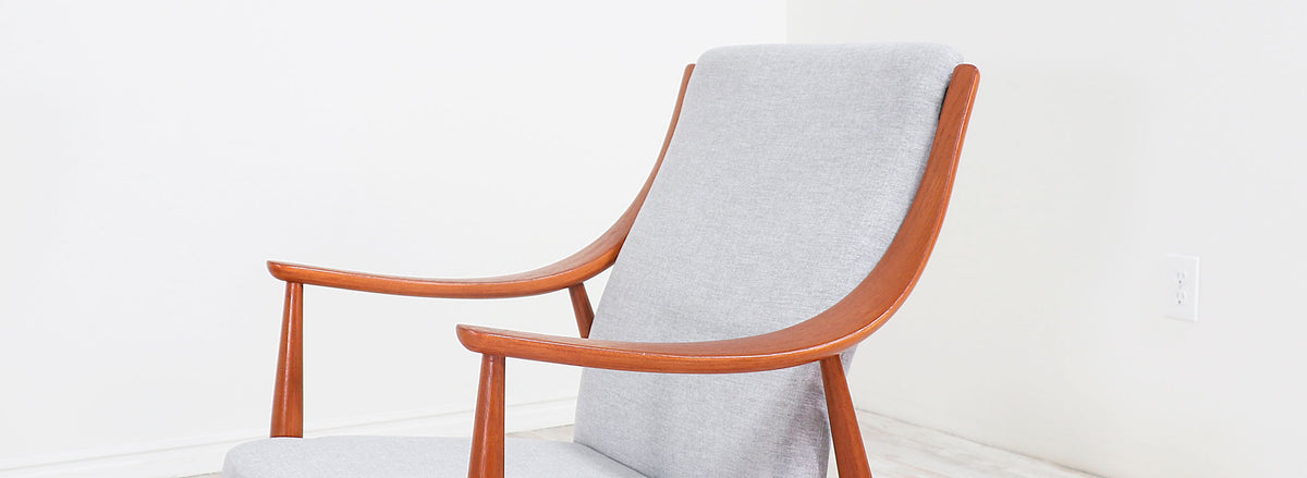 Peter Hvidt & Orla Mølgaard-Nielsen Lounge Chairs for France & Søn