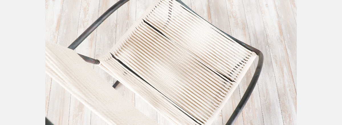 Kipp Stewart Tubular Bronze Armchairs for Terra