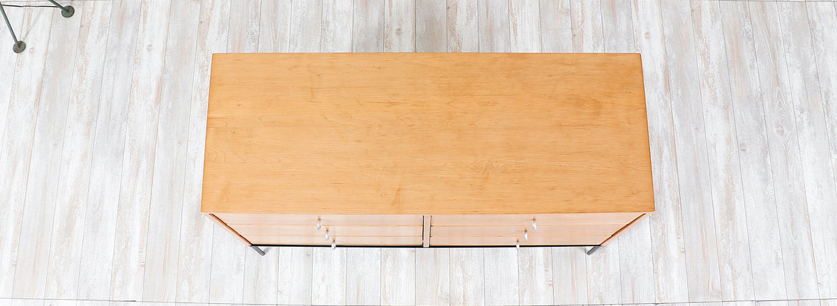Paul McCobb "Planner Group" Dresser with Iron Base for Winchendon Furniture
