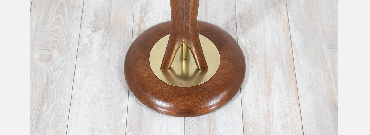 Mid-Century Sculpted Floor Lamp by Modeline 2
