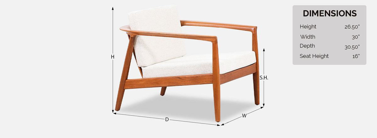 Folke Ohlsson Model 72-C Teak Lounge Chair for Dux