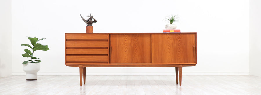 Gunni Omann Model-18 Teak Credenza for Omann Jun