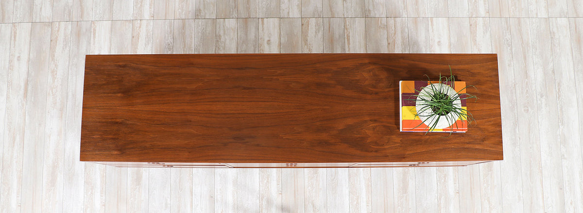 Yngve Ekstrom Model-515 Walnut Dresser for Dux
