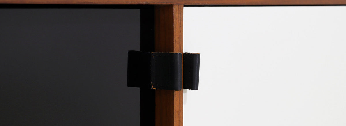 Florence Knoll Two-Tone Lacquered & Walnut Credenza
