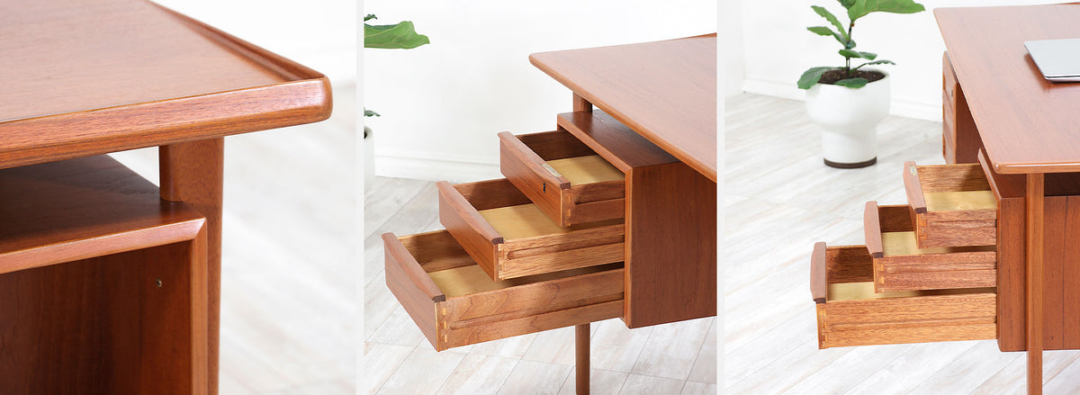 Peter Lovig Nielsen Floating-Top Executive Desk