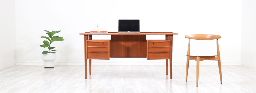 Peter Lovig Nielsen Floating-Top Executive Desk