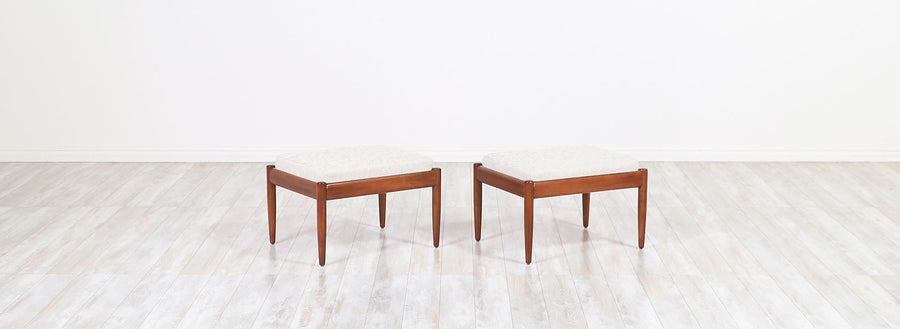 Danish Modern Stools by Peter Hvidt for France & Søn