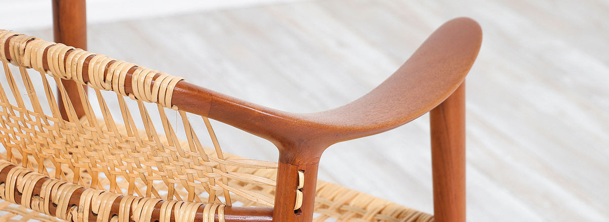 Rolf Rastad & Adolf Relling “Bambi” Cane Armchair for Gustav Bahus