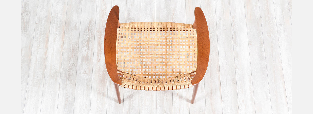 Rolf Rastad & Adolf Relling “Bambi” Cane Armchair for Gustav Bahus