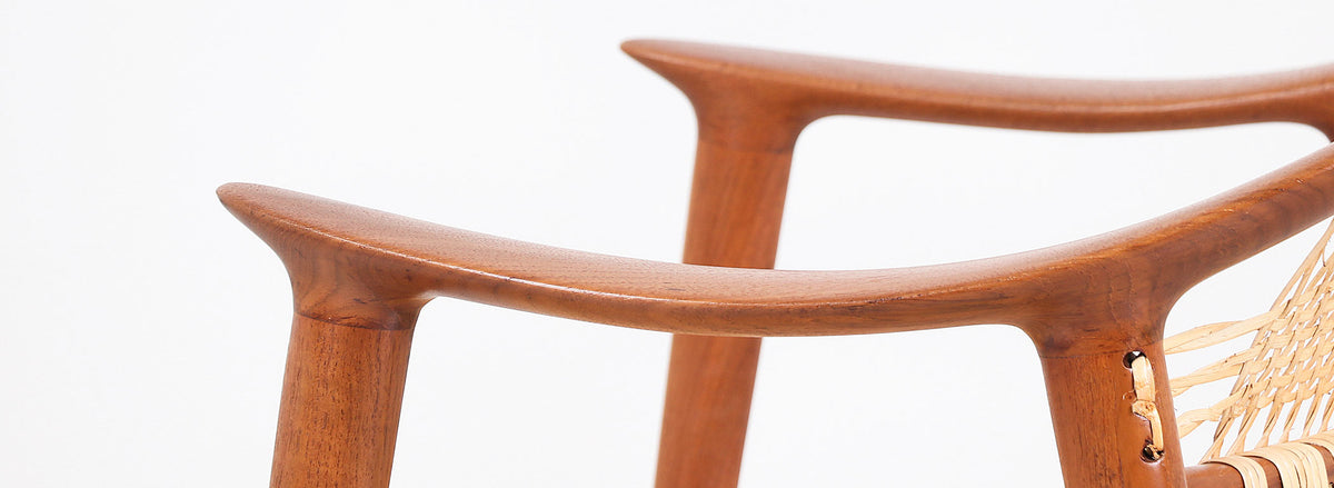 Rolf Rastad & Adolf Relling “Bambi” Cane Armchair for Gustav Bahus
