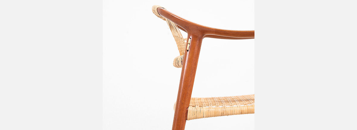 Rolf Rastad & Adolf Relling “Bambi” Cane Armchair for Gustav Bahus