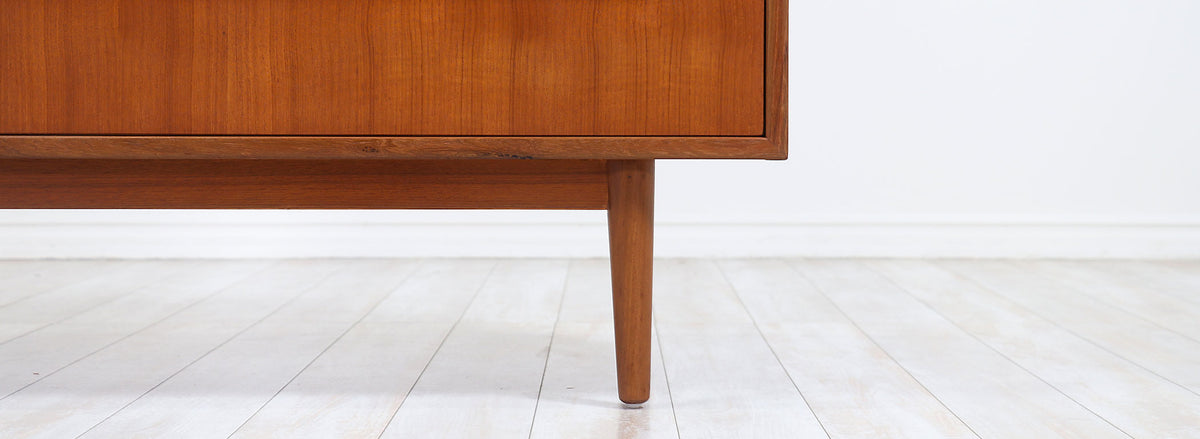 Danish Modern Teak 9-Drawer Dresser