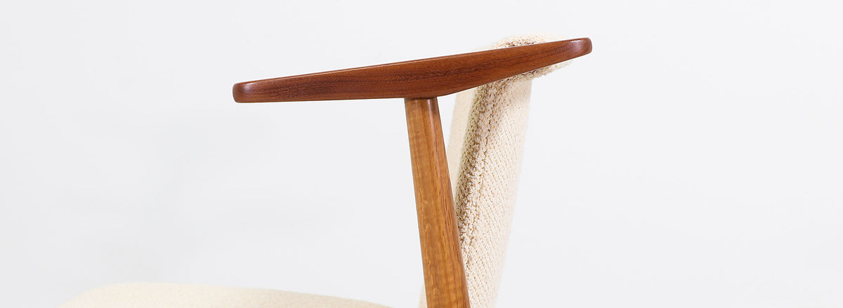 Hans Olsen Teak & Oak Armchair
