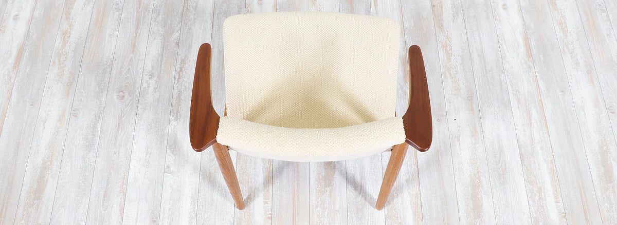 Hans Olsen Teak & Oak Armchair