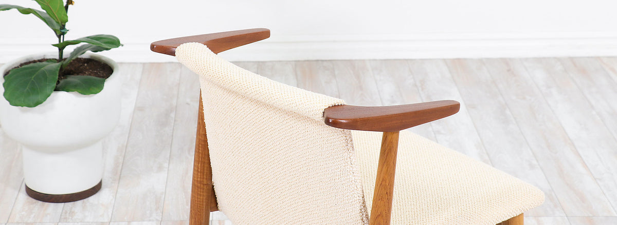 Hans Olsen Teak & Oak Armchair