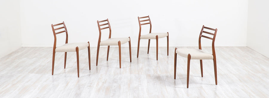 Niels Møller Model-78 Dining Chair for J.L. Møllers