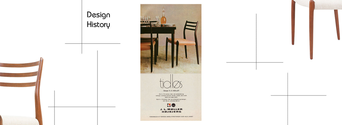 Niels Møller Model-78 Dining Chair for J.L. Møllers