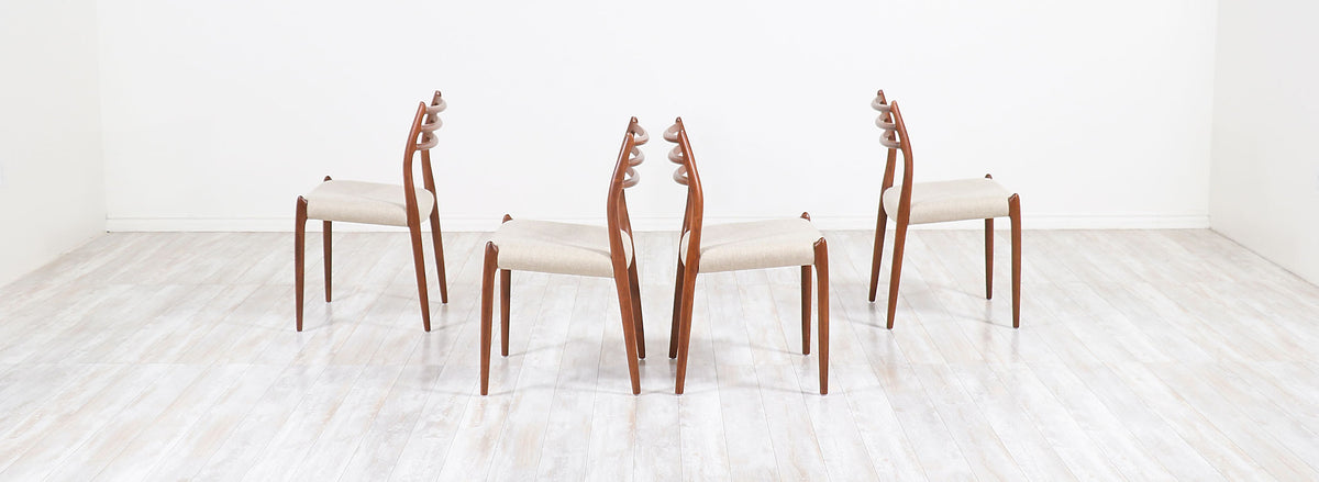 Niels Møller Model-78 Dining Chair for J.L. Møllers