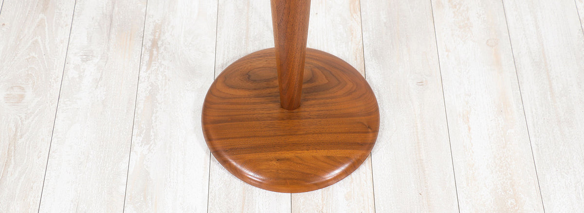 Mid-Century Walnut Floor Lamp