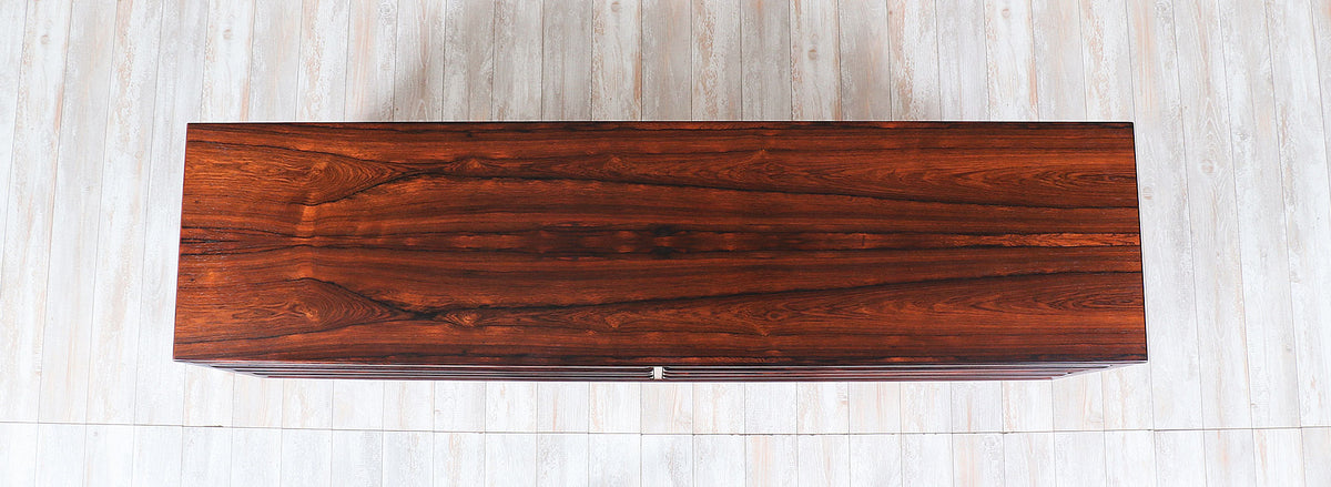 Mid-Century Modern Rosewood 8- Drawer Dresser by Westnofa