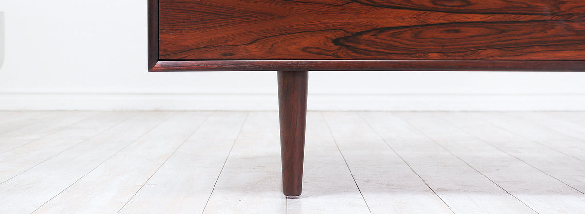 Mid-Century Modern Rosewood 8- Drawer Dresser by Westnofa