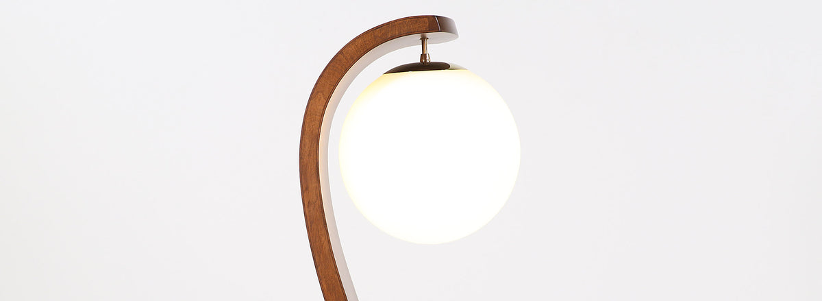 Jack Haywood "Serpentine" Floor Lamp by Modeline