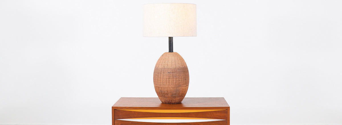 Italian Ceramic Table Lamp by Raymor