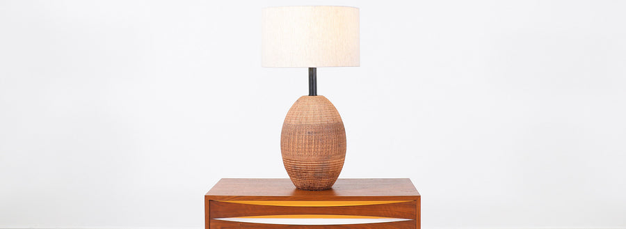 Italian Ceramic Table Lamp by Raymor