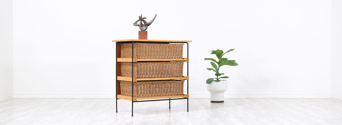Dorothy Schindele "Pacifica" Chest of Drawers for Modern Color Inc.