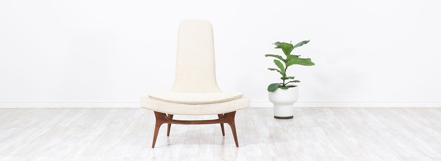 Karpen of California High-Back Lounge Chair