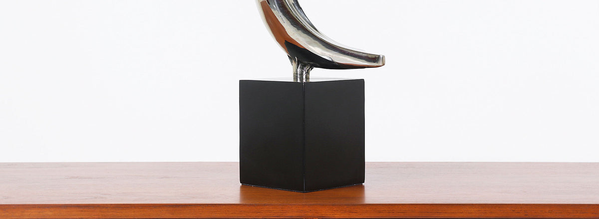 Richard Barr & Harold Weiss Chrome Table Lamp for Laurel Lamp Co.